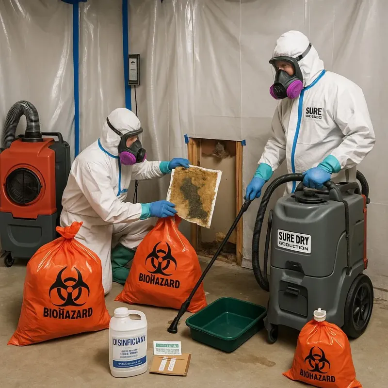 Contaminated Water Handling Protocols process in Wainaku, HI